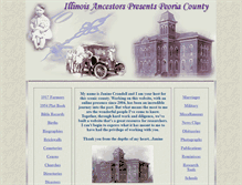 Tablet Screenshot of peoriacountyillinois.info